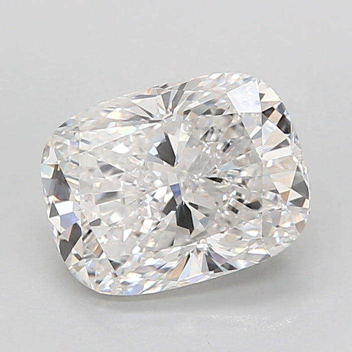 4.06 Carat Cushion Shaped, Ideal Cut, E Color, VVS2 Clarity, IGI Certified Lab Grown Diamond