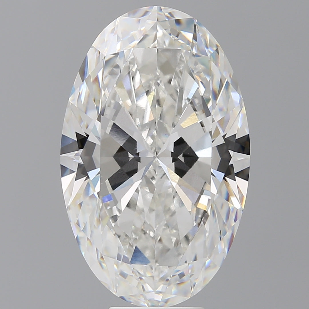 10.51 Carat Oval Shaped, Ideal Cut, E Color, VVS2 Clarity, IGI Certified Lab Grown Diamond