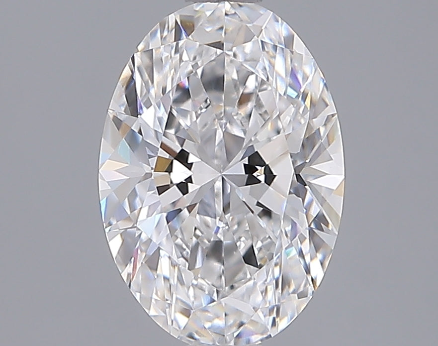 2.05 Carat Oval Shaped, Ideal Cut, D Color, VVS2 Clarity, IGI Certified Lab Grown Diamond