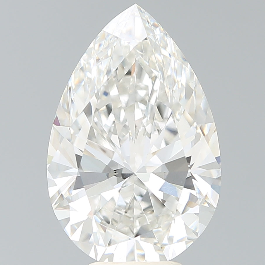 6.60 Carat Pear Shaped, Ideal Cut, G Color, VS1 Clarity, IGI Certified Lab Grown Diamond