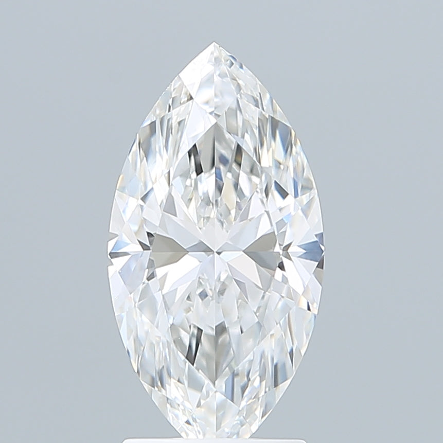 2.28 Carat Marquise Shaped, Ideal Cut, E Color, VVS2 Clarity, IGI Certified Lab Grown Diamond