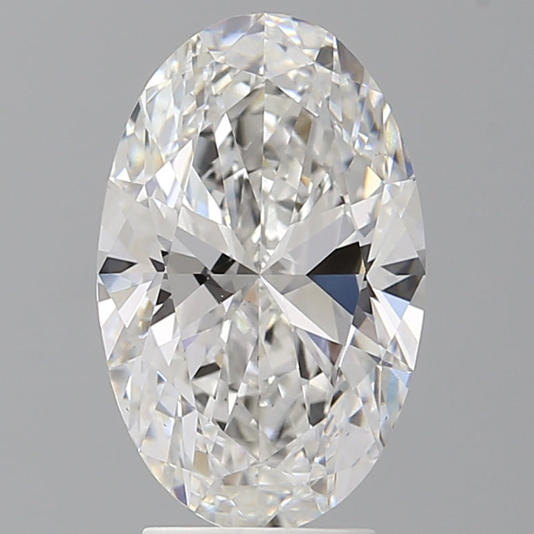 3.54 Carat Oval Shaped, Ideal Cut, E Color, VS2 Clarity, IGI Certified Lab Grown Diamond