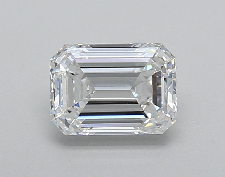 1.02 Carat Emerald Shaped, Very Good Cut, D Color, VVS1 Clarity, IGI Certified Lab Grown Diamond