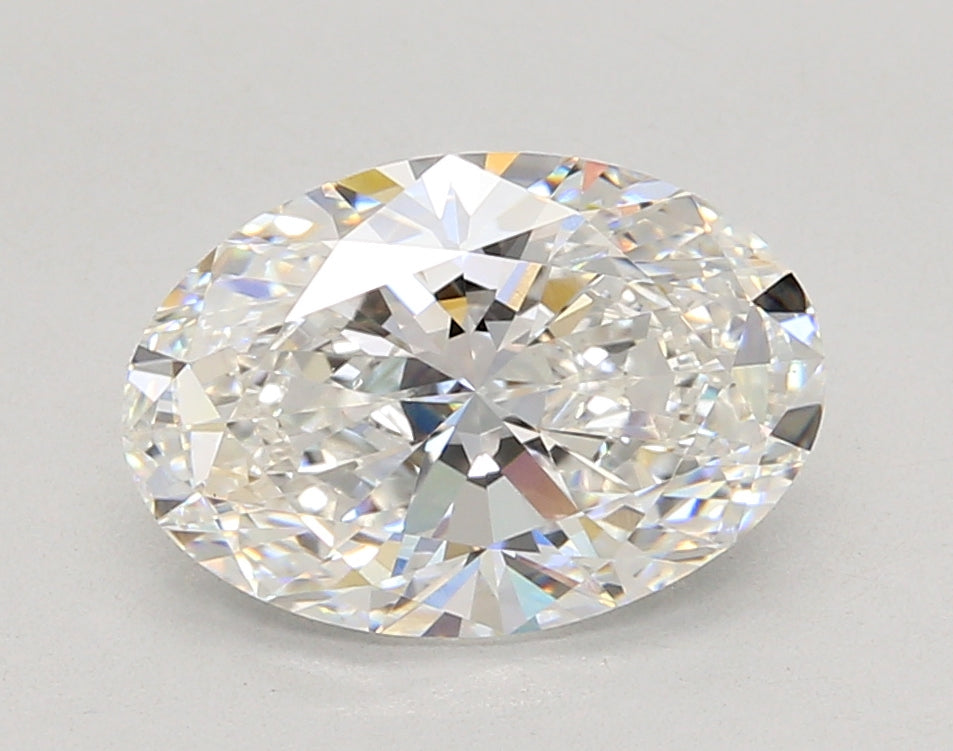 3.01 Carat Oval Shaped, Ideal Cut, E Color, VS1 Clarity, IGI Certified Lab Grown Diamond