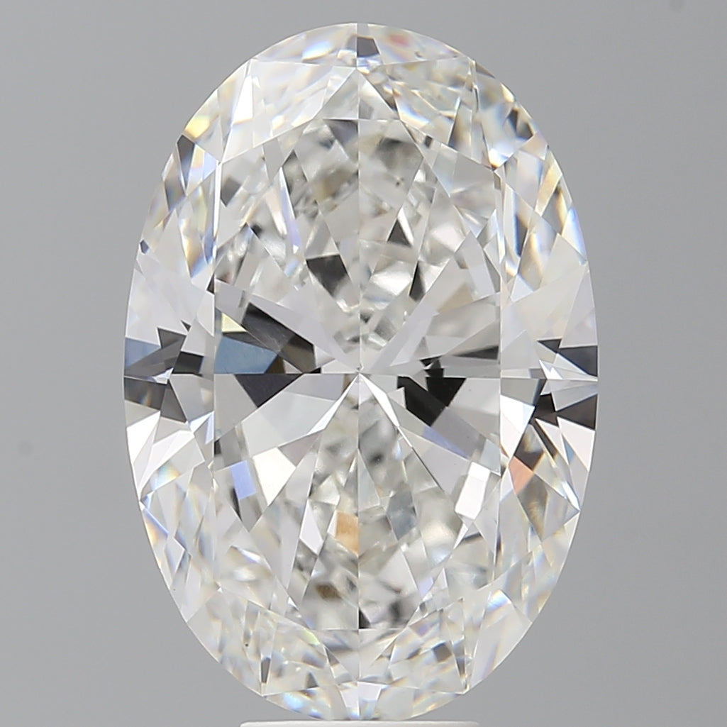 9.50 Carat Oval Shaped, Ideal Cut, F Color, VVS2 Clarity, IGI Certified Lab Grown Diamond