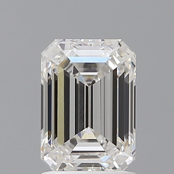 1.57 Carat Emerald Shaped, Ideal Cut, F Color, VVS2 Clarity, IGI Certified Lab Grown Diamond