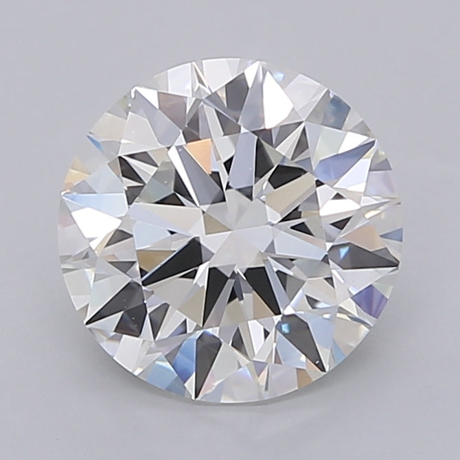 2.54 Carat Round Shaped, Ideal Cut, F Color, VS1 Clarity, IGI Certified Lab Grown Diamond