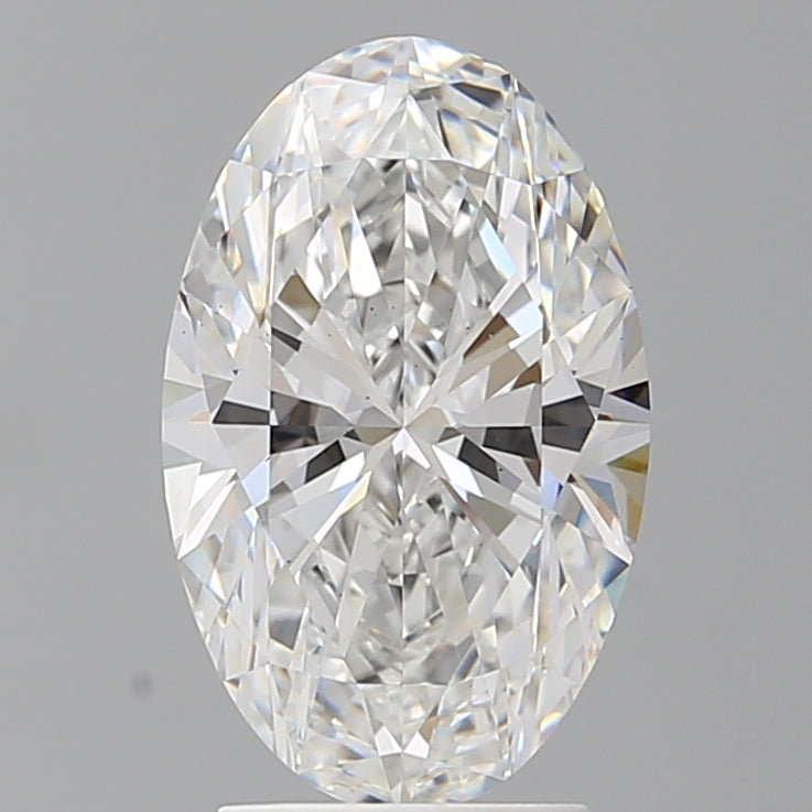 3.01 Carat Oval Shaped, Ideal Cut, E Color, VS1 Clarity, IGI Certified Lab Grown Diamond