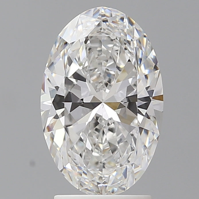 2.59 Carat Oval Shaped, Ideal Cut, E Color, VVS2 Clarity, IGI Certified Lab Grown Diamond