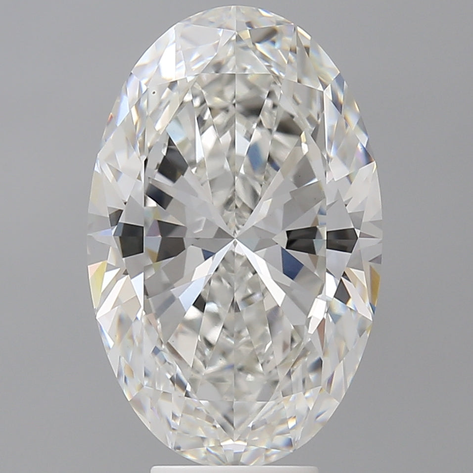 7.06 Carat Oval Shaped, Ideal Cut, E Color, VVS2 Clarity, IGI Certified Lab Grown Diamond