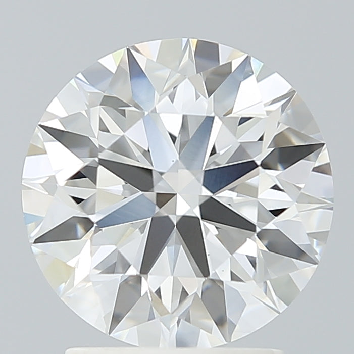 2.41 Carat Round Shaped, Ideal Cut, F Color, VS1 Clarity, IGI Certified Lab Grown Diamond