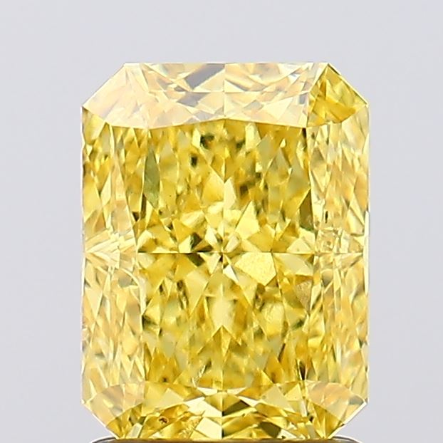 1.71 Carat Radiant Shaped, Ideal Cut, SI1 Clarity, IGI Certified Lab Grown Diamond