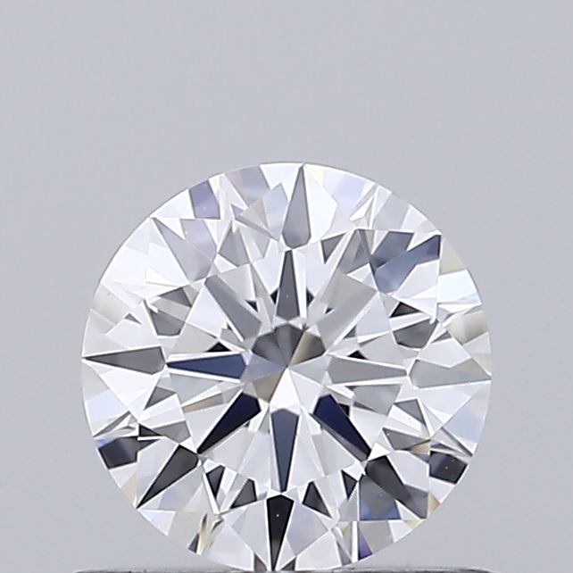 0.52 Carat Round Shaped, Ideal Cut, D Color, VVS2 Clarity, IGI Certified Lab Grown Diamond