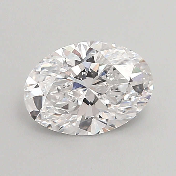 2.01 Carat Oval Shaped, Ideal Cut, D Color, VS2 Clarity, IGI Certified Lab Grown Diamond