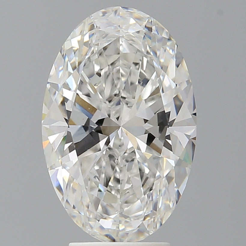 4.55 Carat Oval Shaped, Excellent Cut, E Color, VVS2 Clarity, IGI Certified Lab Grown Diamond