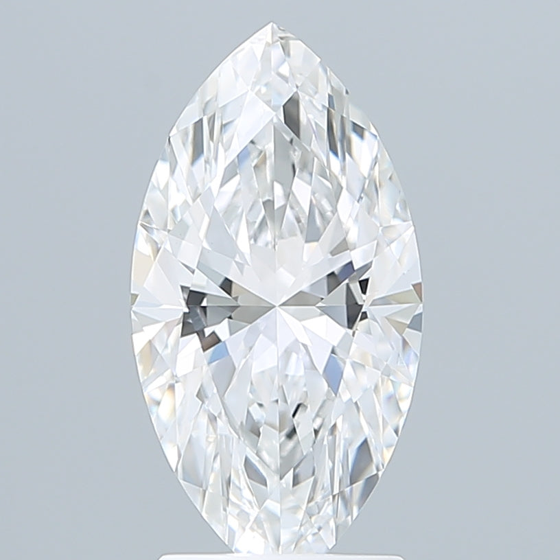 2.28 Carat Marquise Shaped, Ideal Cut, E Color, VVS2 Clarity, IGI Certified Lab Grown Diamond