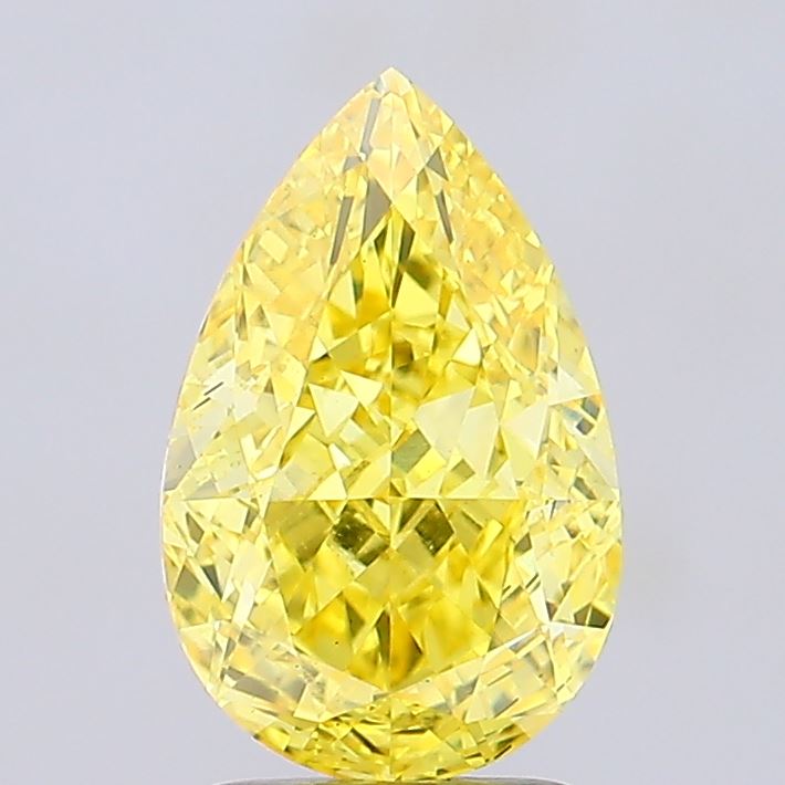 3.01 Carat Pear Shaped, Excellent Cut, VS2 Clarity, IGI Certified Lab Grown Diamond