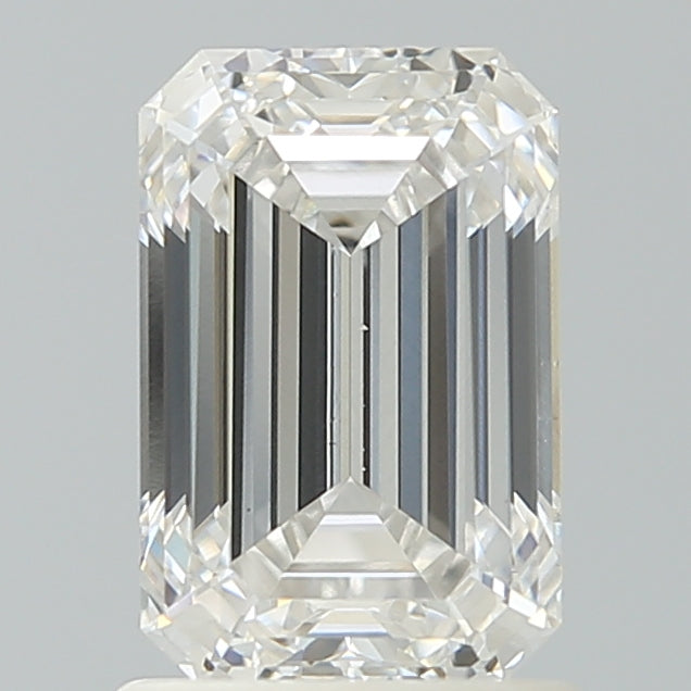 1.72 Carat Emerald Shaped, Excellent Cut, G Color, VS1 Clarity, IGI Certified Lab Grown Diamond