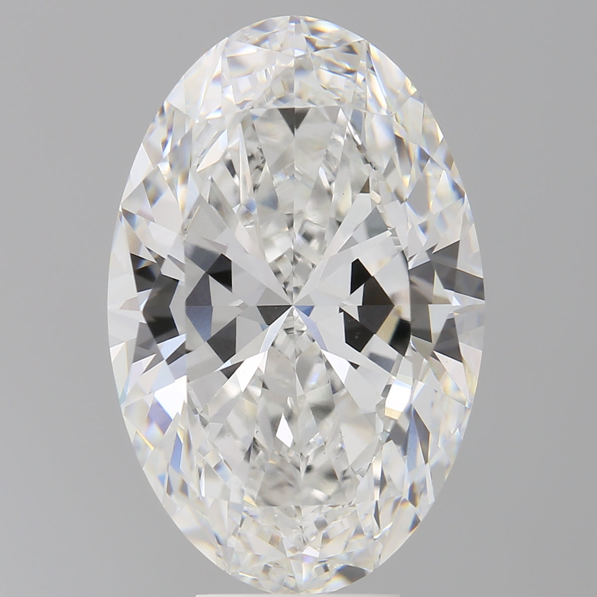 8.06 Carat Oval Shaped, Excellent Cut, E Color, VVS2 Clarity, IGI Certified Lab Grown Diamond