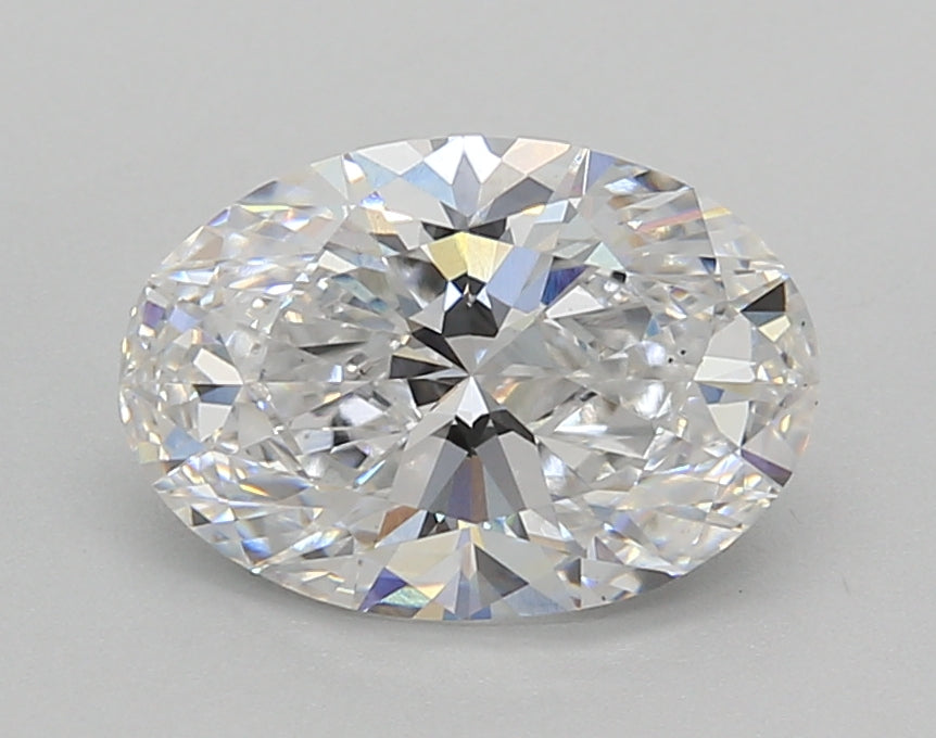 2.01 Carat Oval Shaped, Excellent Cut, D Color, VS1 Clarity, IGI Certified Lab Grown Diamond