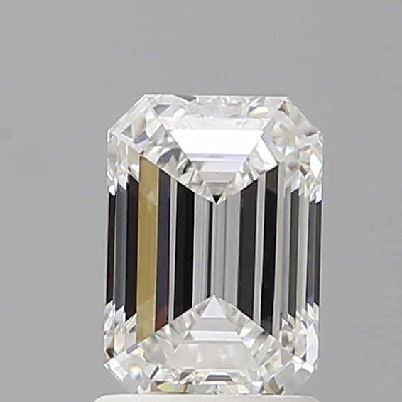 1.46 Carat Emerald Shaped, Ideal Cut, E Color, VVS2 Clarity, IGI Certified Lab Grown Diamond