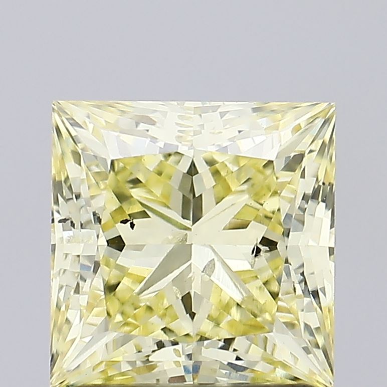 1.50 Carat Princess Shaped, Ideal Cut, SI2 Clarity, IGI Certified Lab Grown Diamond