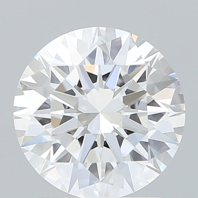 2.09 Carat Round Shaped, Excellent Cut, D Color, VVS2 Clarity, IGI Certified Lab Grown Diamond