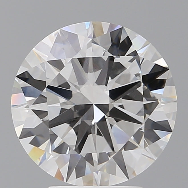 4.08 Carat Round Shaped, Excellent Cut, E Color, VS1 Clarity, IGI Certified Lab Grown Diamond