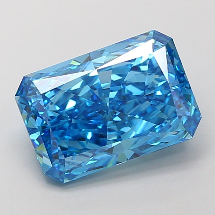 3.54 Carat Radiant Shaped, Very Good Cut, VVS2 Clarity, IGI Certified Lab Grown Diamond