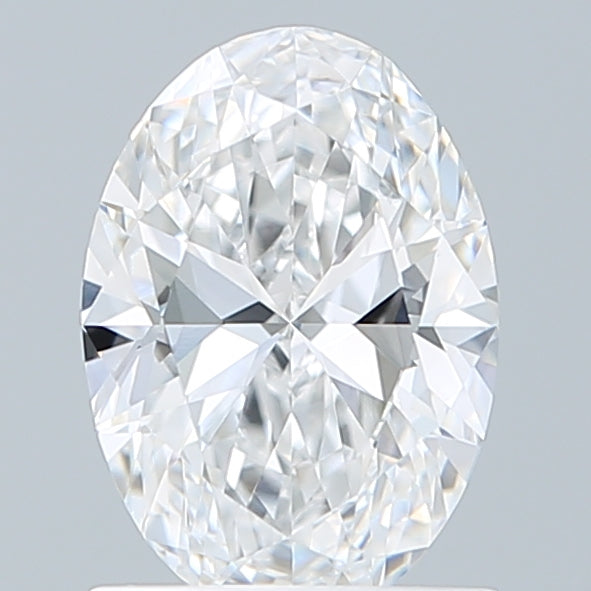 1.10 Carat Oval Shaped, Ideal Cut, D Color, VVS1 Clarity, IGI Certified Lab Grown Diamond