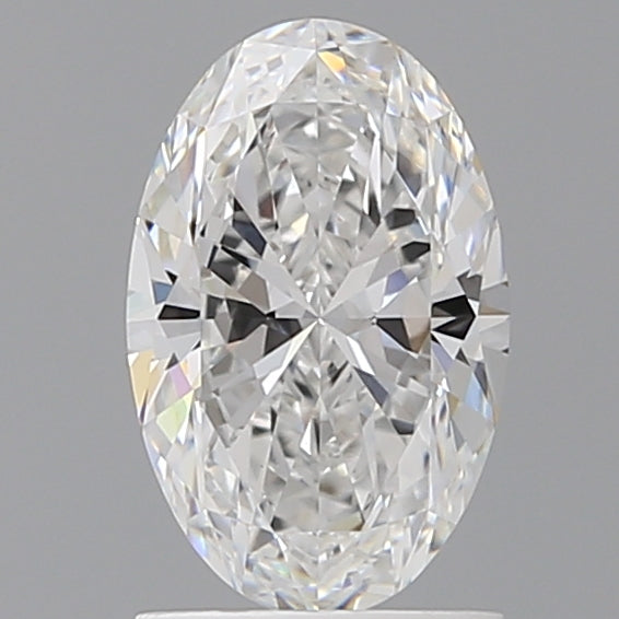 1.57 Carat Oval Shaped, Ideal Cut, D Color, VVS2 Clarity, IGI Certified Lab Grown Diamond