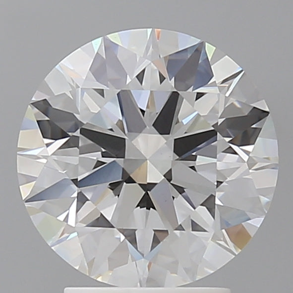 3.07 Carat Round Shaped, Ideal Cut, E Color, VVS2 Clarity, IGI Certified Lab Grown Diamond
