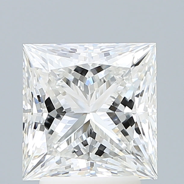 3.10 Carat Princess Shaped, Ideal Cut, F Color, VVS2 Clarity, IGI Certified Lab Grown Diamond