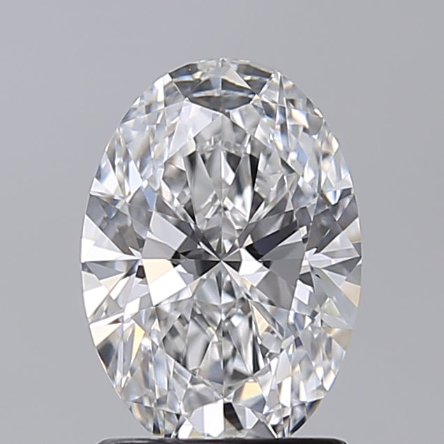 1.52 Carat Oval Shaped, Excellent Cut, D Color, VVS2 Clarity, IGI Certified Lab Grown Diamond