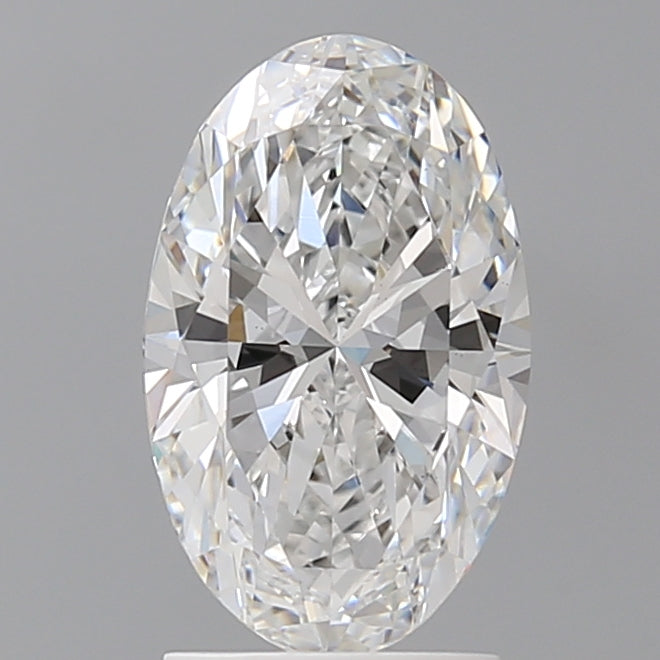2.04 Carat Oval Shaped, Ideal Cut, D Color, VS1 Clarity, IGI Certified Lab Grown Diamond