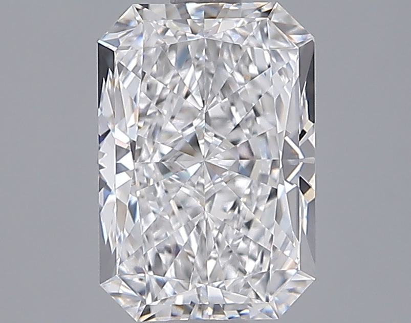 1.95 Carat Radiant Shaped, Ideal Cut, D Color, VVS2 Clarity, IGI Certified Lab Grown Diamond