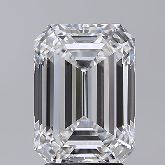 3.52 Carat Emerald Shaped, Excellent Cut, E Color, VVS2 Clarity, IGI Certified Lab Grown Diamond