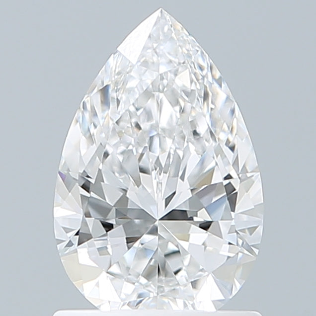 1.09 Carat Pear Shaped, Very Good Cut, D Color, VVS1 Clarity, IGI Certified Lab Grown Diamond