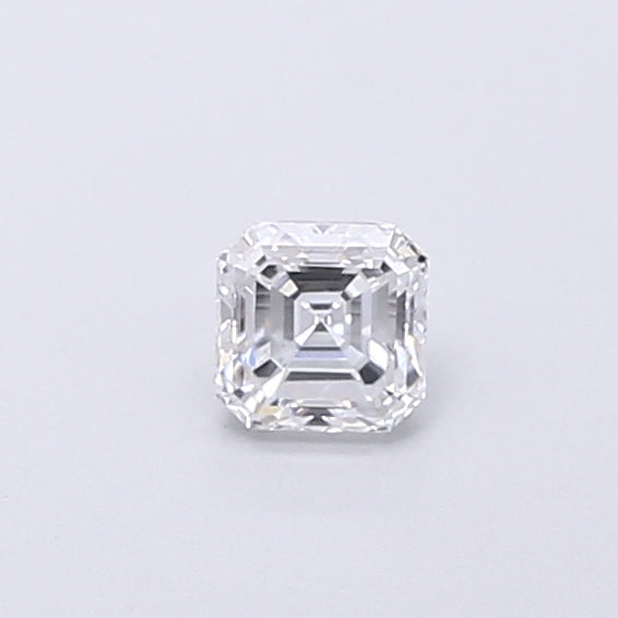 0.30 Carat Asscher Shaped, Very Good Cut, D Color, VVS1 Clarity, IGI Certified Lab Grown Diamond