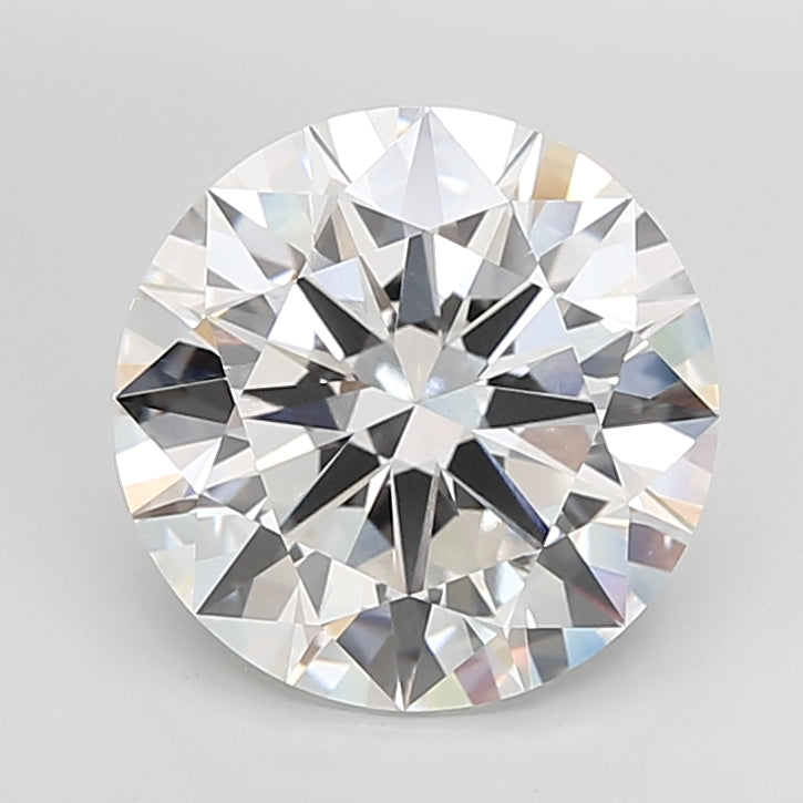 8.01 Carat Round Shaped, Ideal Cut, F Color, VVS2 Clarity, IGI Certified Lab Grown Diamond