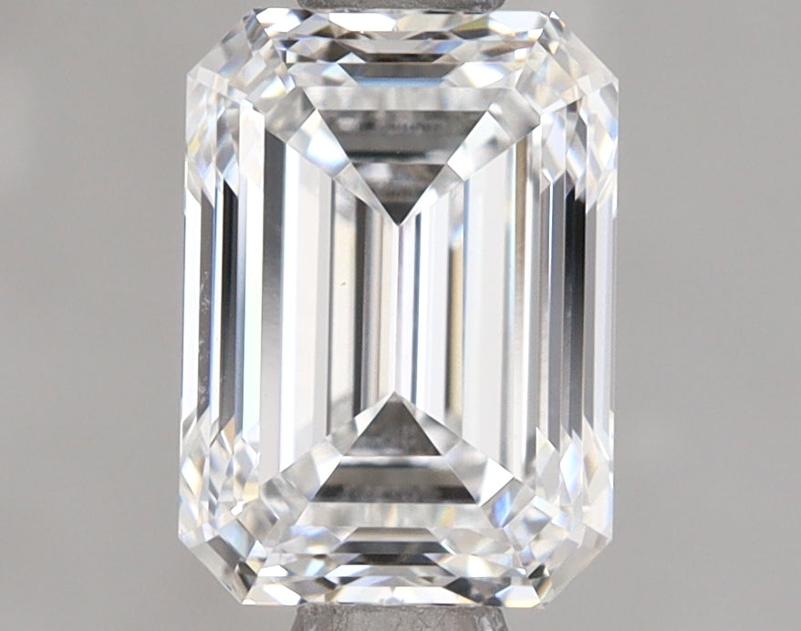 1.45 Carat Emerald Shaped, Ideal Cut, D Color, IF Clarity, IGI Certified Lab Grown Diamond