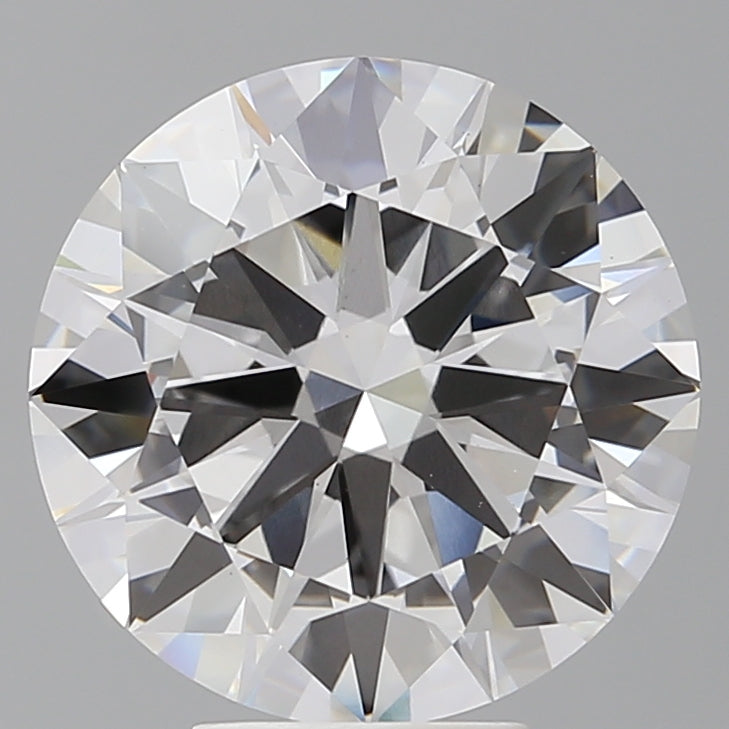 6.02 Carat Round Shaped, Excellent Cut, E Color, VS1 Clarity, IGI Certified Lab Grown Diamond