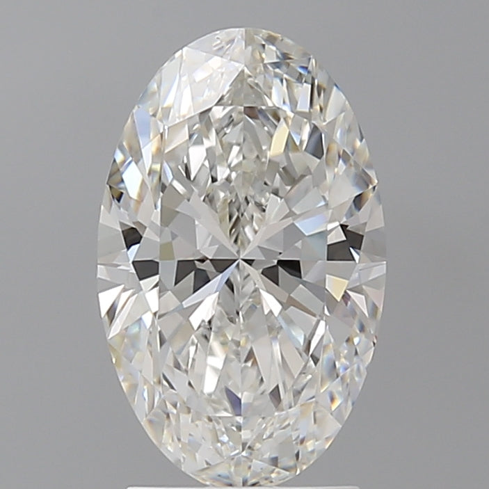 2.55 Carat Oval Shaped, Ideal Cut, F Color, VS1 Clarity, IGI Certified Lab Grown Diamond