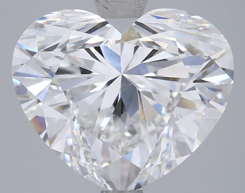 4.07 Carat Heart Shaped, Ideal Cut, D Color, VS1 Clarity, IGI Certified Lab Grown Diamond