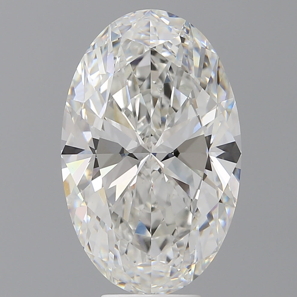 7.60 Carat Oval Shaped, Ideal Cut, E Color, VVS2 Clarity, IGI Certified Lab Grown Diamond