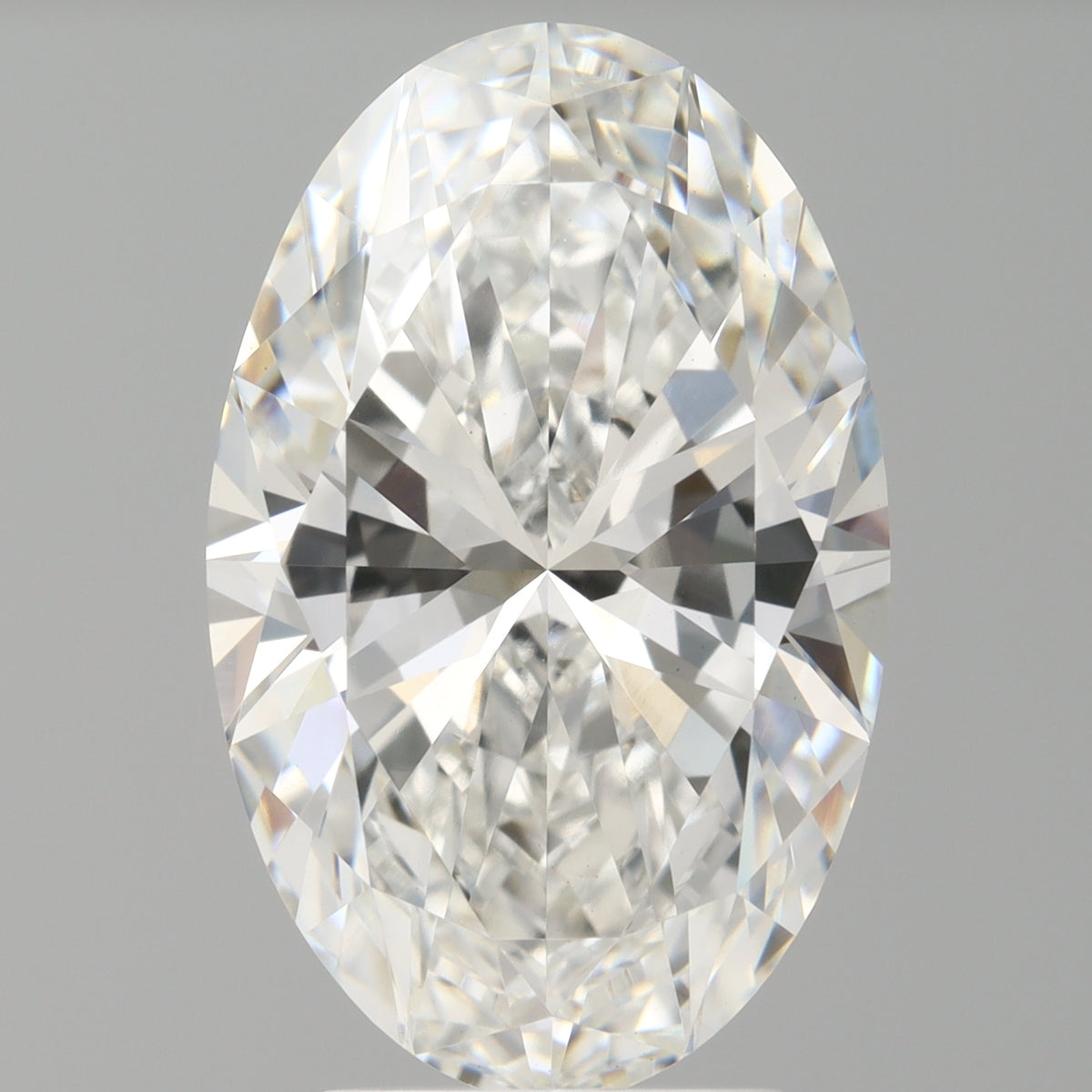 4.08 Carat Oval Shaped, Ideal Cut, E Color, VVS2 Clarity, IGI Certified Lab Grown Diamond