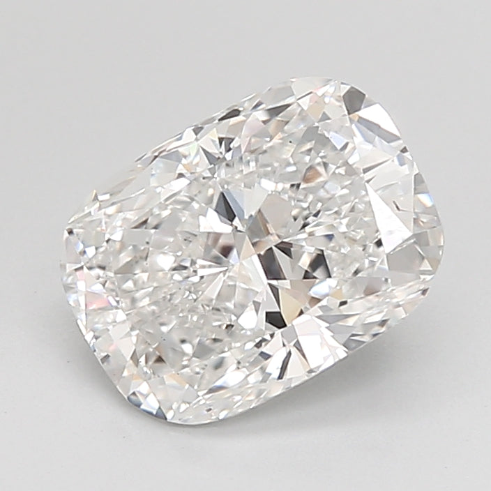 2.05 Carat Cushion Shaped, Ideal Cut, E Color, VVS2 Clarity, IGI Certified Lab Grown Diamond