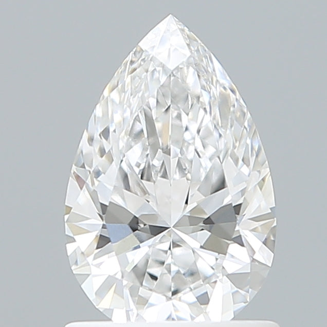 1.01 Carat Pear Shaped, Ideal Cut, D Color, VVS2 Clarity, IGI Certified Lab Grown Diamond