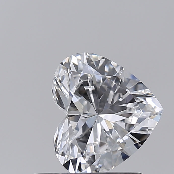 0.71 Carat Heart Shaped, Excellent Cut, E Color, VVS2 Clarity, IGI Certified Lab Grown Diamond