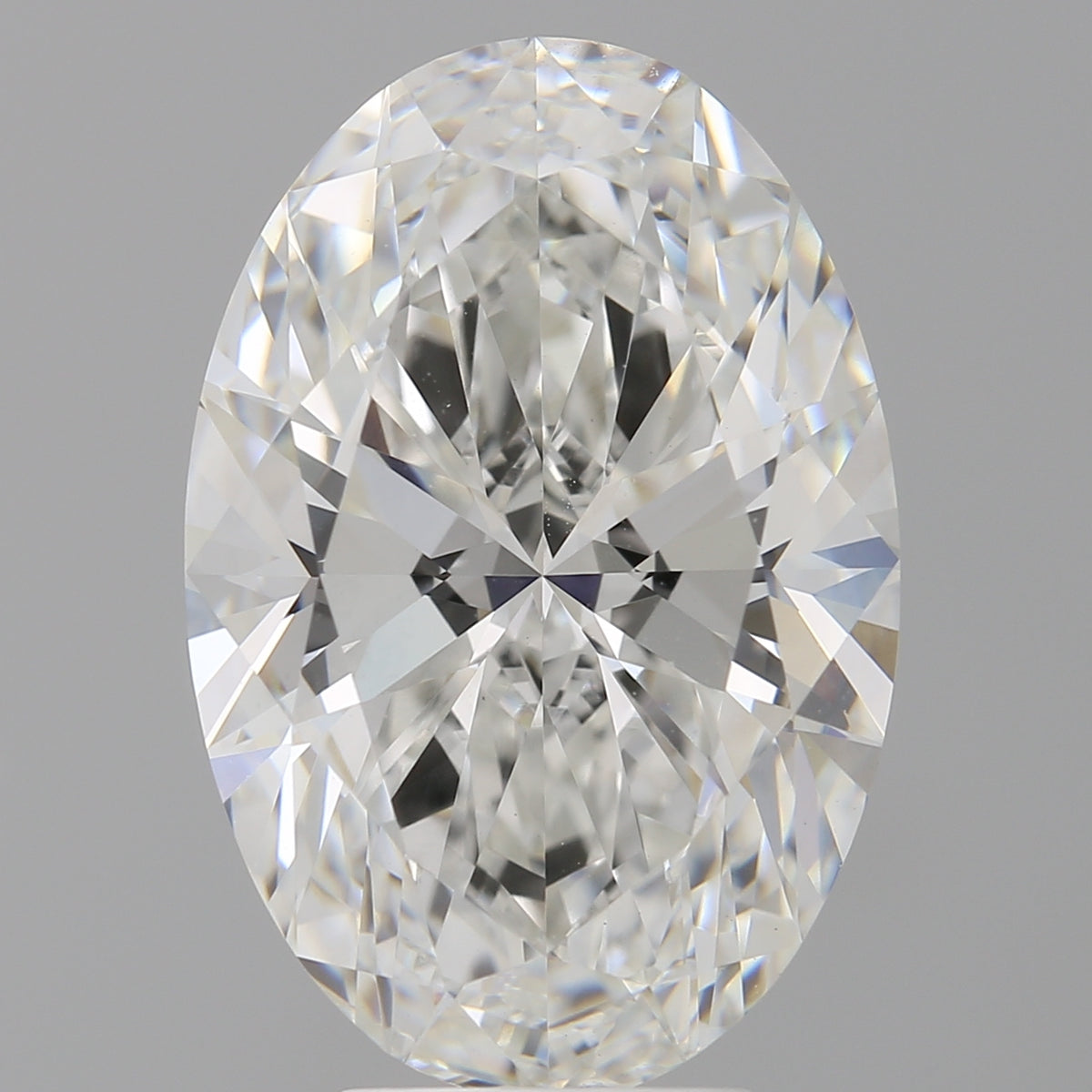 6.10 Carat Oval Shaped, Ideal Cut, E Color, VVS2 Clarity, IGI Certified Lab Grown Diamond
